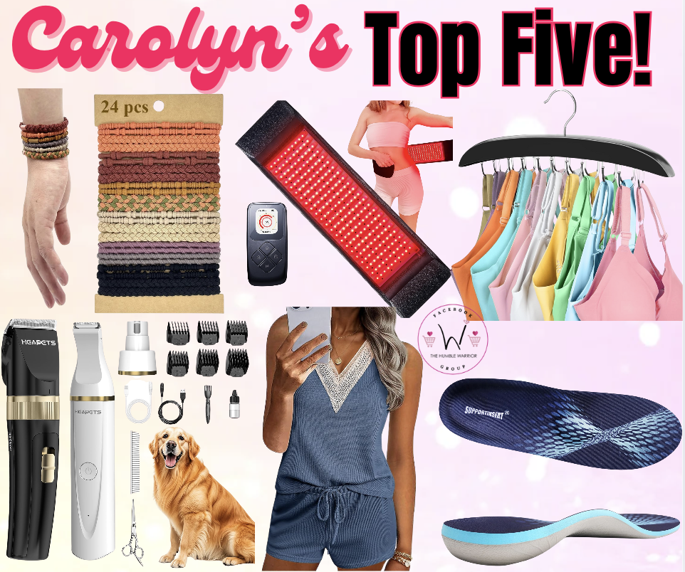 Carolyn’s Top Five!